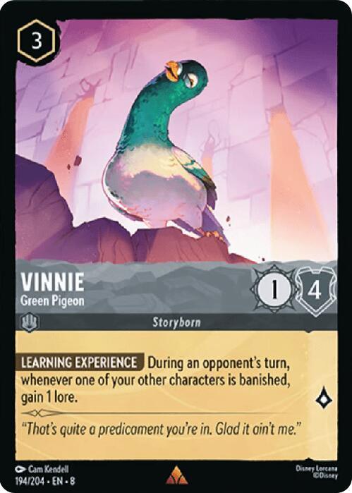  Vinnie - Green Pigeon (194/204) [Reign of Jafar] - Trading Card World
