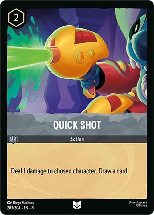  Quick Shot (203/204) [Reign of Jafar] - Trading Card World