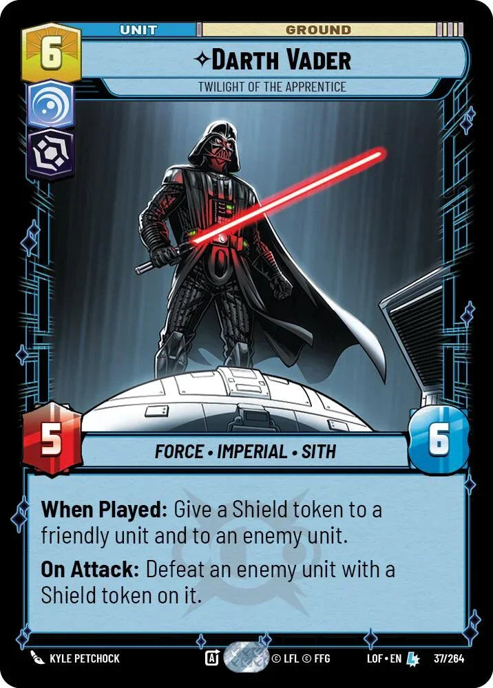 Darth Vader - Twilight of the Apprentice (37/264) (37/264) [Legends of the Force]