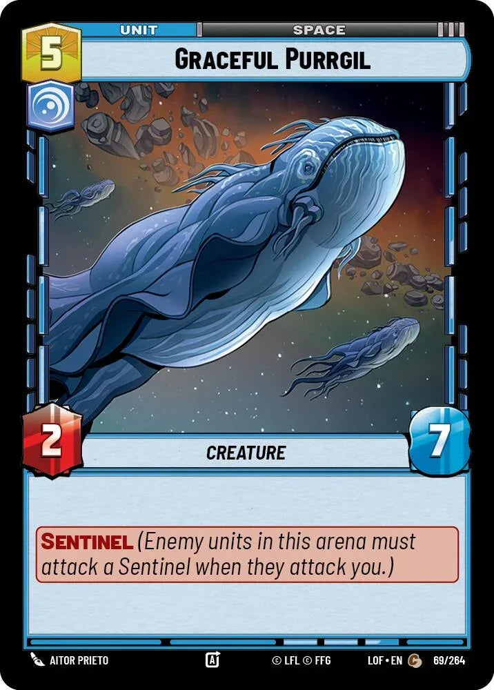 Graceful Purrgil (69/264) (69/264) [Legends of the Force]