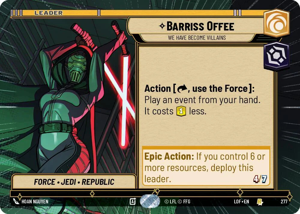 Barriss Offee (275) - We Have Become Villains (Hyperspace) (275) [Legends of the Force]
