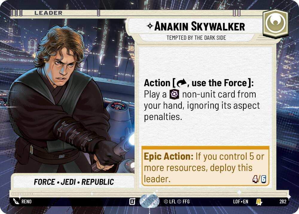 Anakin Skywalker (282) - Tempted by the Dark Side (Hyperspace) (282) [Legends of the Force]