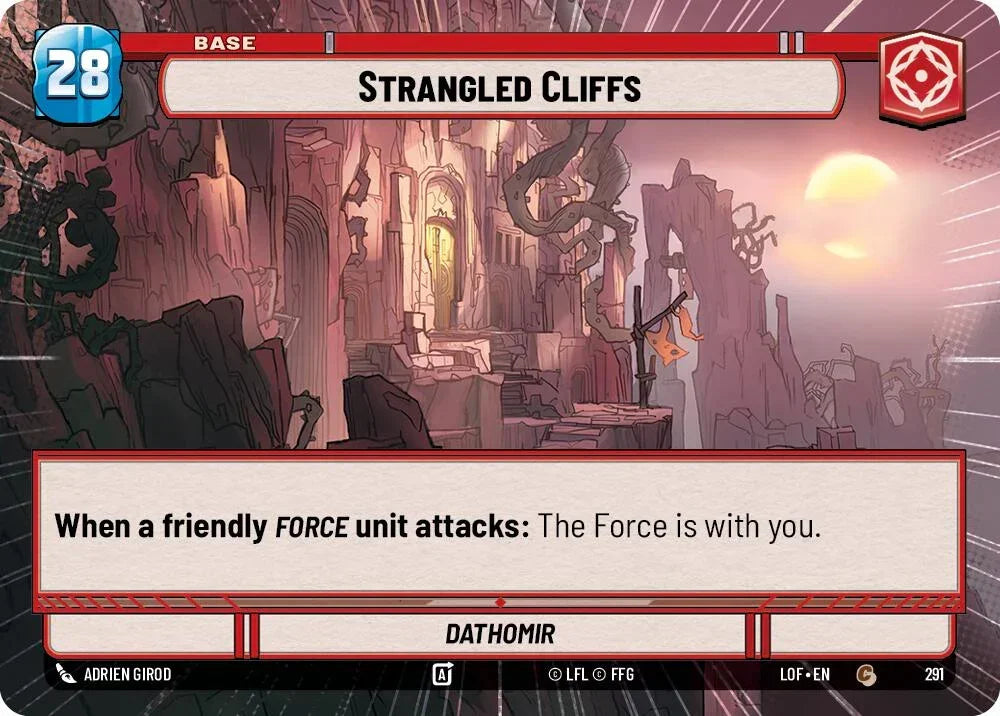 Strangled Cliffs // Shield (291 // t02) (Hyperspace) (291 // T02) [Legends of the Force]