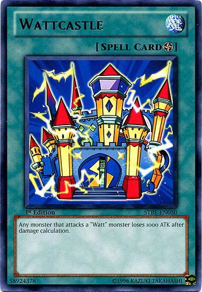 1st Edition, Field Spell, Rare, Spell, Starstrike Blast Wattcastle [STBL-EN050] Rare - Trading Card World
