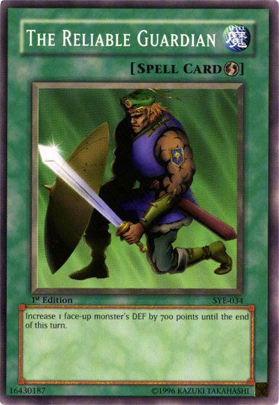 1st Edition, Common, Quick Play Spell, Spell, Starter Deck: Yugi Evolution, Unlimited The Reliable Guardian [SYE-034] Common - Trading Card World