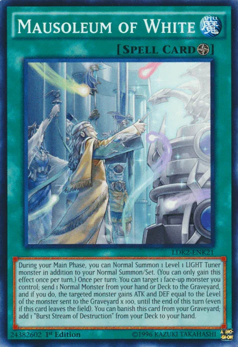 1st Edition, Common, Field Spell, Legendary Decks II, Spell, Unlimited Mausoleum of White [LDK2-ENK21] Common - Trading Card World