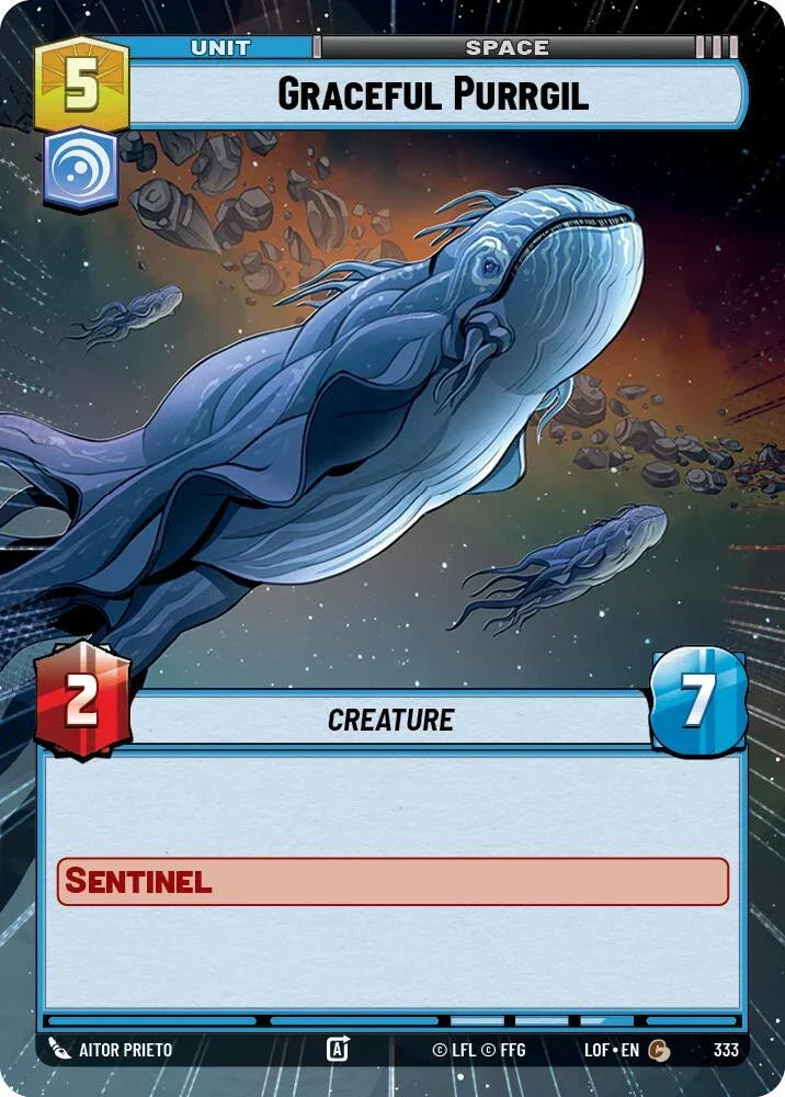 Graceful Purrgil (333) (Hyperspace) (333) [Legends of the Force]