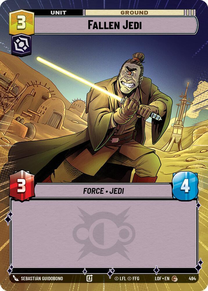 Fallen Jedi (494) (Hyperspace) (494) [Legends of the Force]