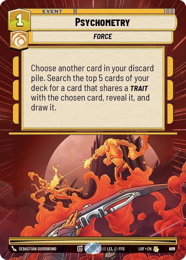 Psychometry (959) (Hyperspace Foil) (959) [Legends of the Force]