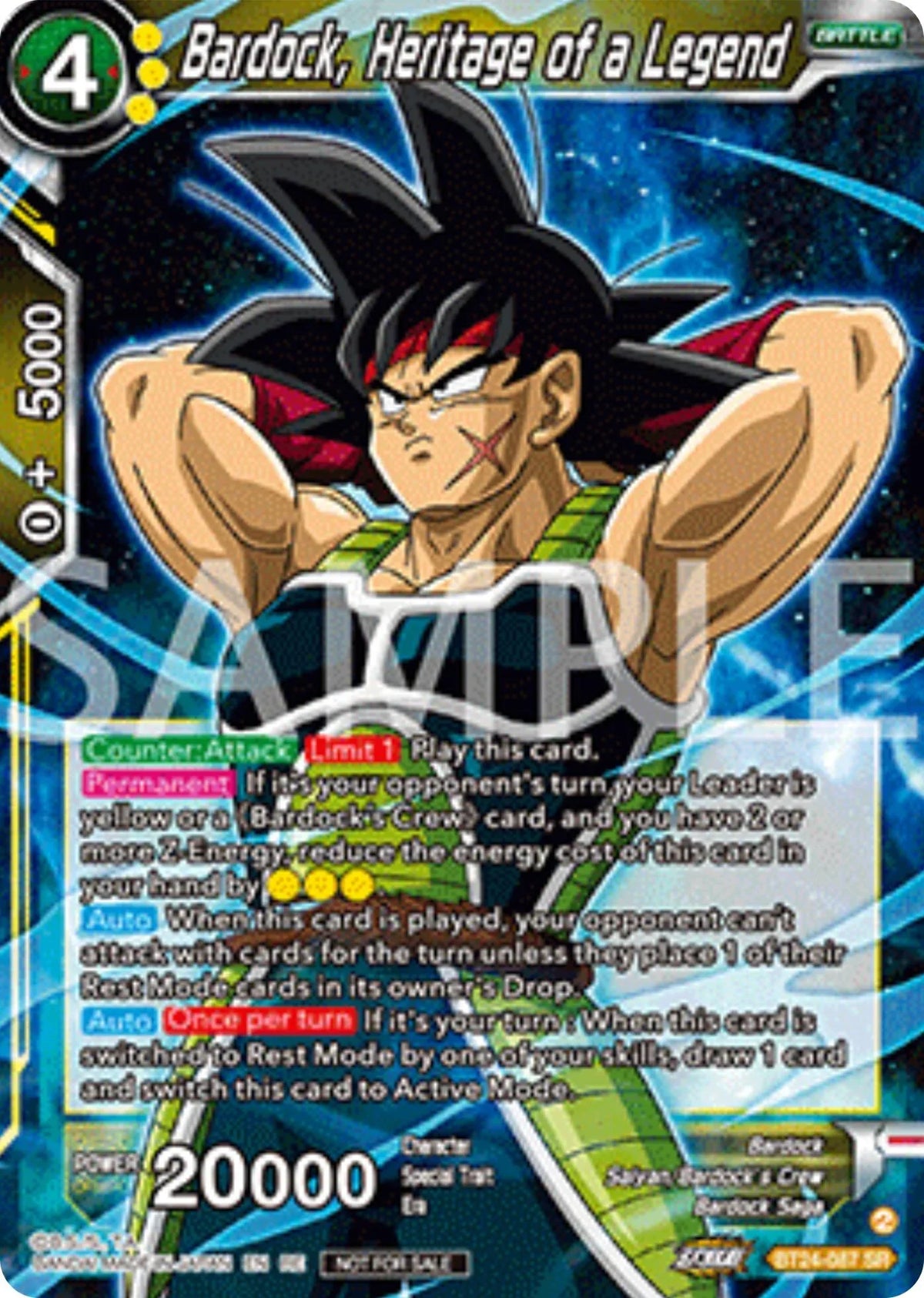 Bardock, Heritage of a Legend (Deluxe Pack 2025 Vol.2) (BT24-087) [Promotion Cards]