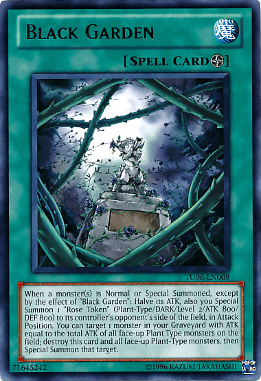 Field Spell, Rare, Spell, Turbo Pack: Booster Six, Unlimited Black Garden [TU06-EN009] Rare - Trading Card World