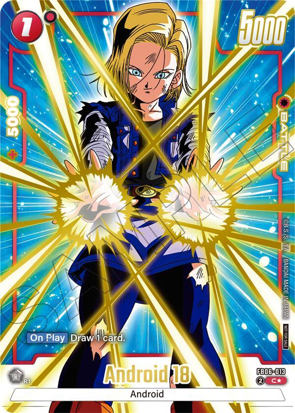 Android 18 (Limited Pack 02) (Alternate Art) [Fusion World Tournament Cards]