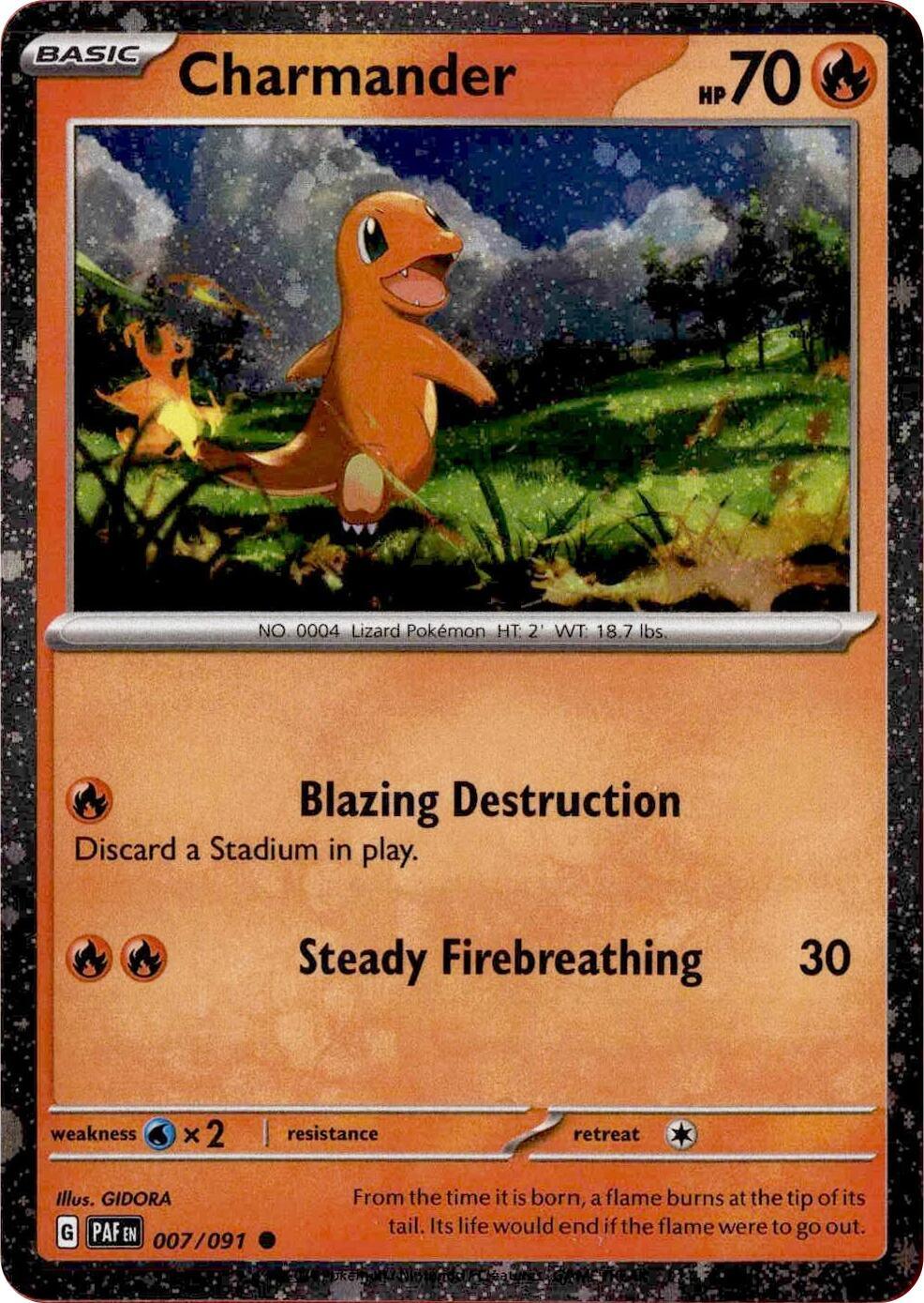 Charmander (007/091) (Cosmos Holo) [Miscellaneous Cards]