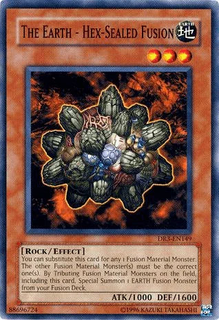 Common, Dark Revelation Volume 3, Earth, Effect Monster, Rock, Unlimited The Earth - Hex-Sealed Fusion [DR3-EN149] Common - Trading Card World