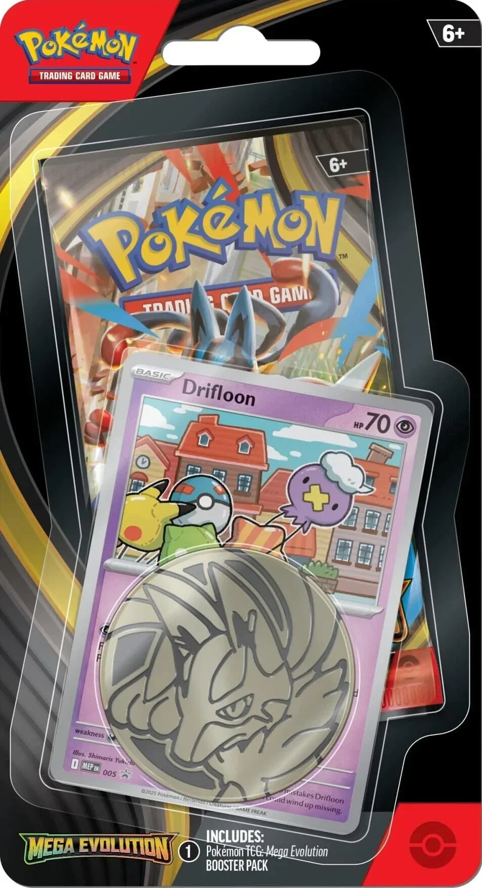 Scarlet & Violet: Mega Evolution - Single Pack Blister (Drifloon)