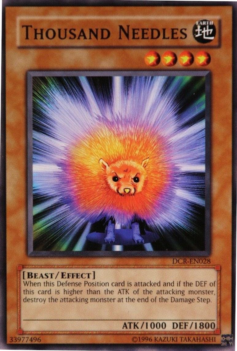 Beast, Common, Dark Crisis, Earth, Effect Monster, Unlimited Thousand Needles [DCR-EN028] Common - Trading Card World