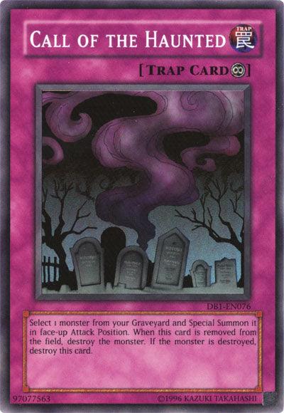 Continuous Trap, Dark Beginning 1, Super Rare, Trap, Unlimited Call Of The Haunted [DB1-EN076] Super Rare - Trading Card World