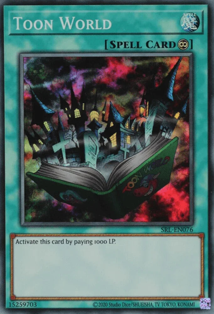 Normal Spell, Spell, Spell Ruler (25th Anniversary Edition), Super Rare, Unlimited Toon World (25th Anniversary) [SRL-EN076] Super Rare - Trading Card World