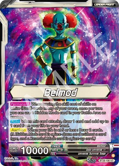 Belmod // Belmod, God of Destruction (SLR) (BT28-106) [Prismatic Clash]