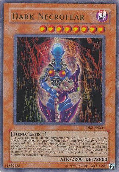 Dark, Dark Beginning 2, Effect Monster, Fiend, Ultra Rare, Unlimited Dark Necrofear [DB2-EN004] Ultra Rare - Trading Card World