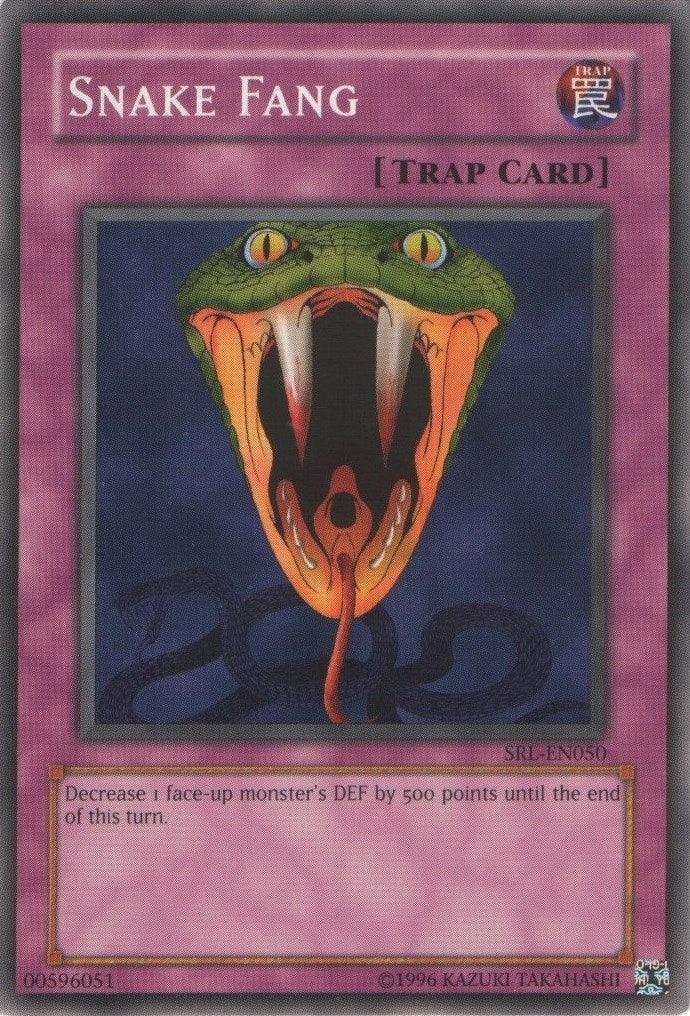 Common, Normal Trap, Spell Ruler, Trap, Unlimited Snake Fang [SRL-EN050] Common - Trading Card World