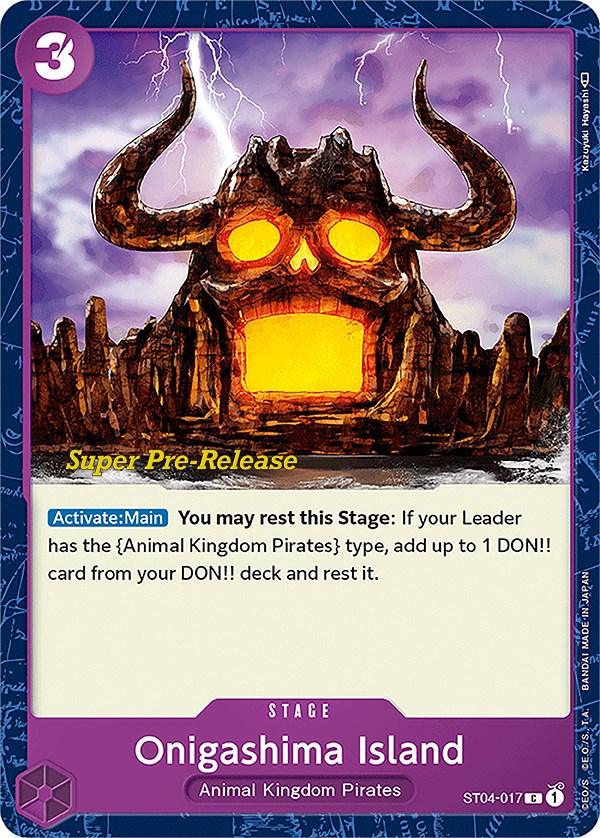 Animal Kingdom Pirates, Common, Stage, Starter Decks, Super Pre-Release Starter Deck: Animal Kingdom Pirates Onigashima Island [Super Pre-Release Starter Deck: Animal Kingdom Pirates] - Trading Card World