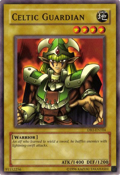 Common, Dark Beginning 1, Earth, Normal Monster, Unlimited, Warrior Celtic Guardian [DB1-EN104] Common - Trading Card World