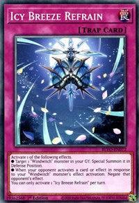 1st Edition, Blazing Vortex, Common, Normal Trap, Trap Icy Breeze Refrain [BLVO-EN072] Common - Trading Card World