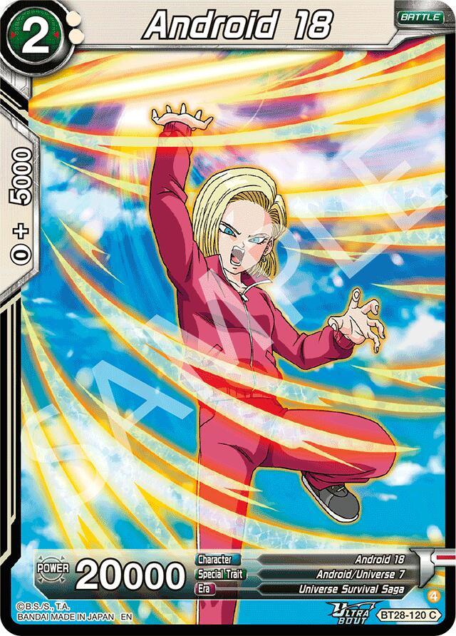 Android 18 (BT28-120) [Prismatic Clash]