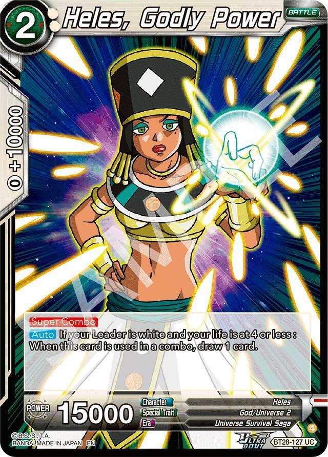 Heles, Godly Power (BT28-127) [Prismatic Clash]