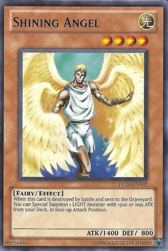 Duelist League Promo, Effect Monster, Fairy, Light, Rare, Unlimited Shining Angel (Blue) [DL13-EN002] Rare - Trading Card World