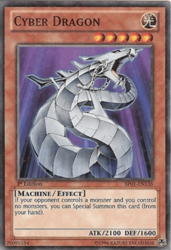 1st Edition, Battle Pack: Epic Dawn, Effect Monster, Light, Machine, Starfoil Rare, Unlimited Cyber Dragon [BP01-EN138] Starfoil Rare - Trading Card World