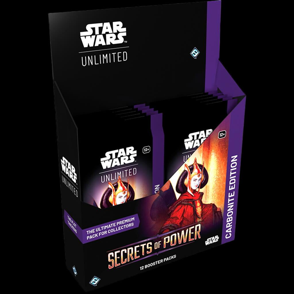 Secrets of Power Carbonite Edition - Booster Display