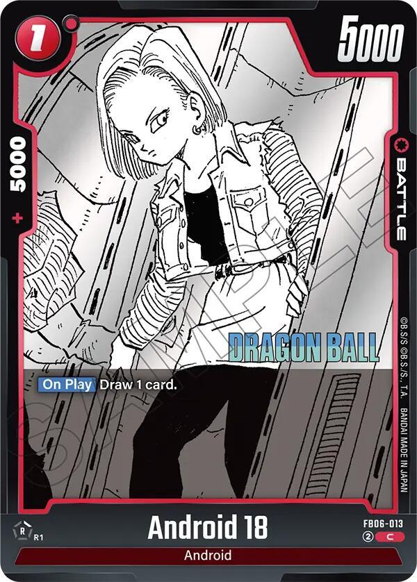 Android 18 (FB06-013) [Manga Booster 02]