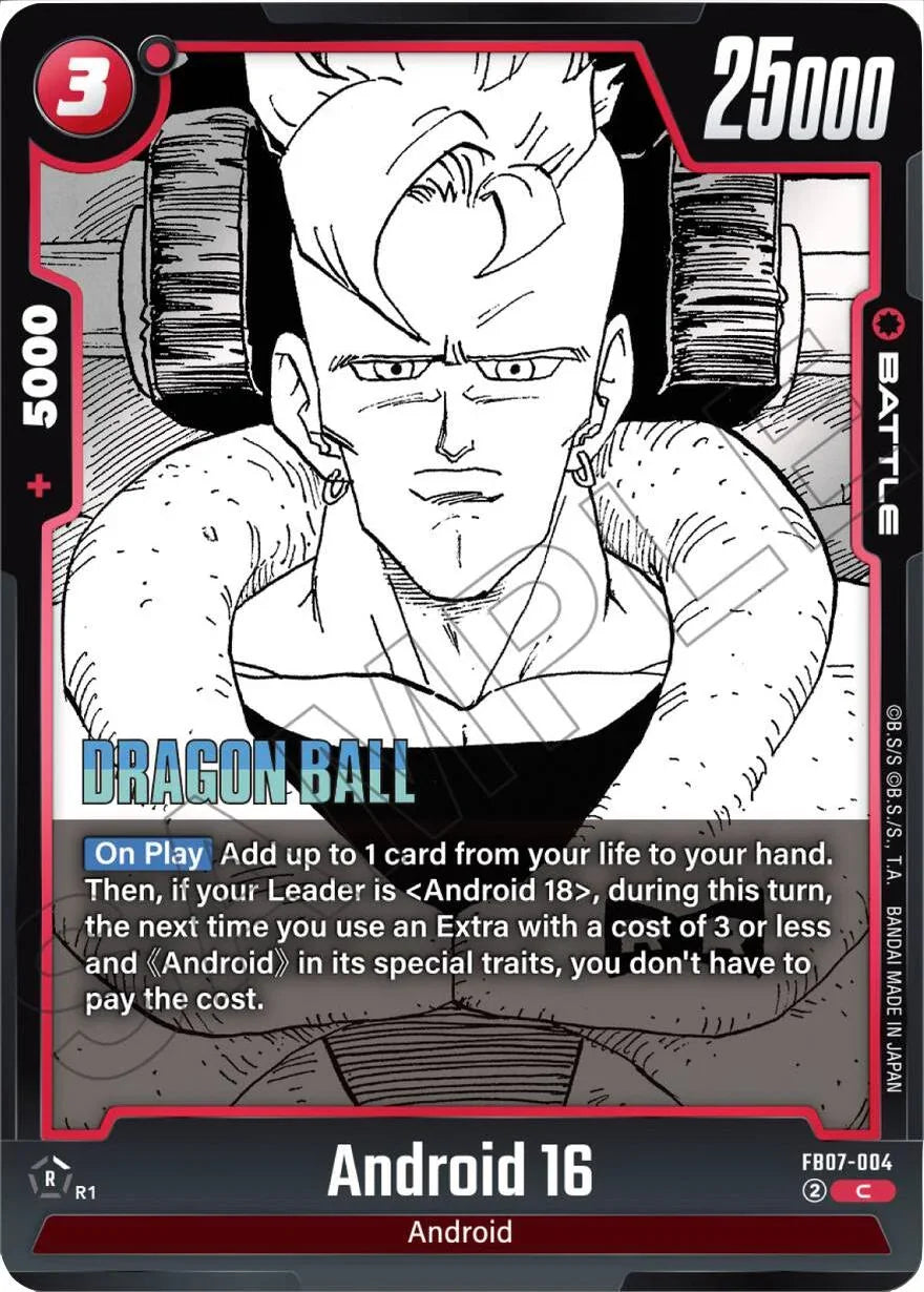 Android 16 [Manga Booster 02]