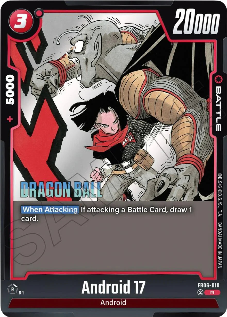 Android 17 (FB06-010) [Manga Booster 02]