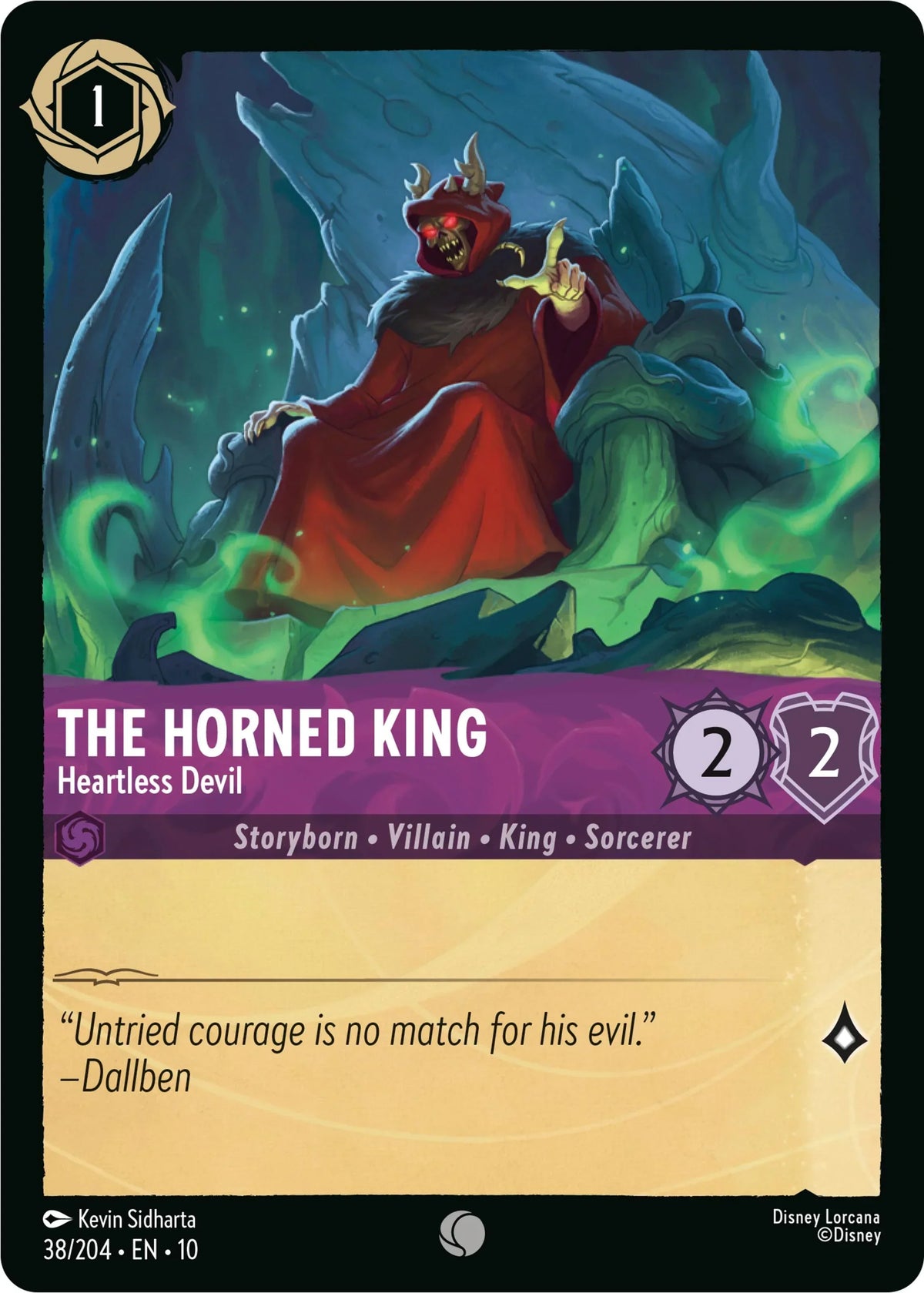 The Horned King - Heartless Devil (38/204) [Whispers in the Well]