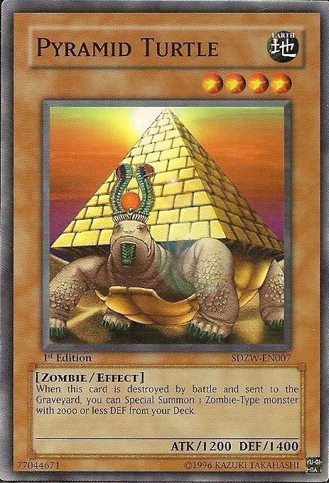 1st Edition, Common, Earth, Effect Monster, Structure Deck: Zombie World, Zombie Pyramid Turtle [SDZW-EN007] Common - Trading Card World