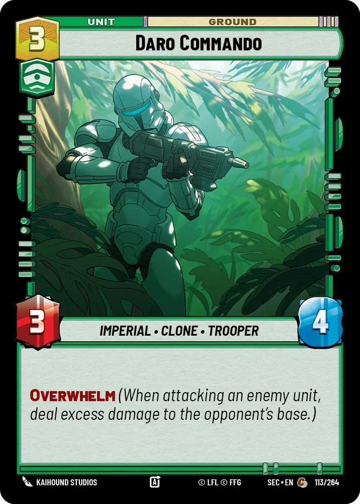 Daro Commando (113/264) (113/264) [Secrets of Power]