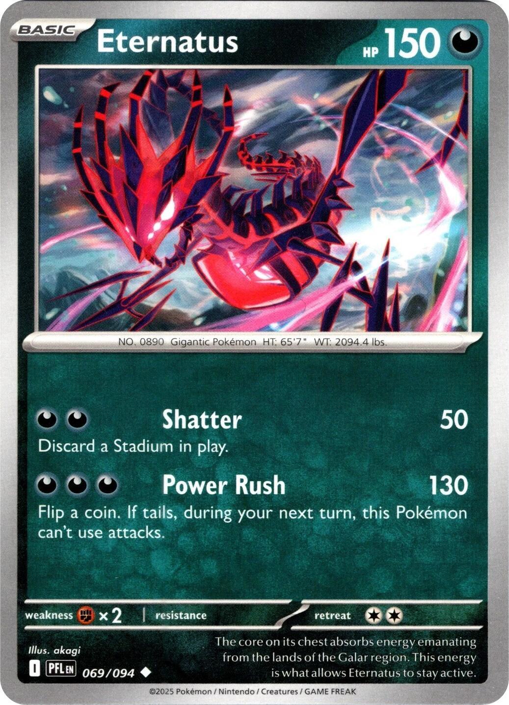 Eternatus (069/094) [Mega Evolution: Phantasmal Flames]