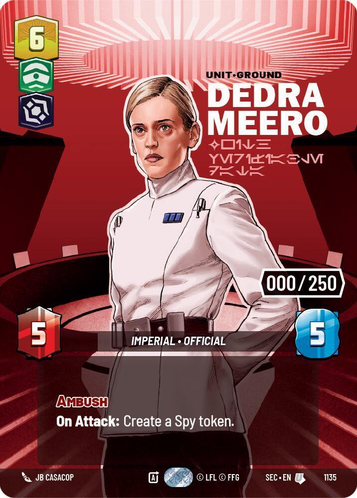 Dedra Meero - With Verifiable Data (Serialized) (1135) (1135) [Secrets of Power]