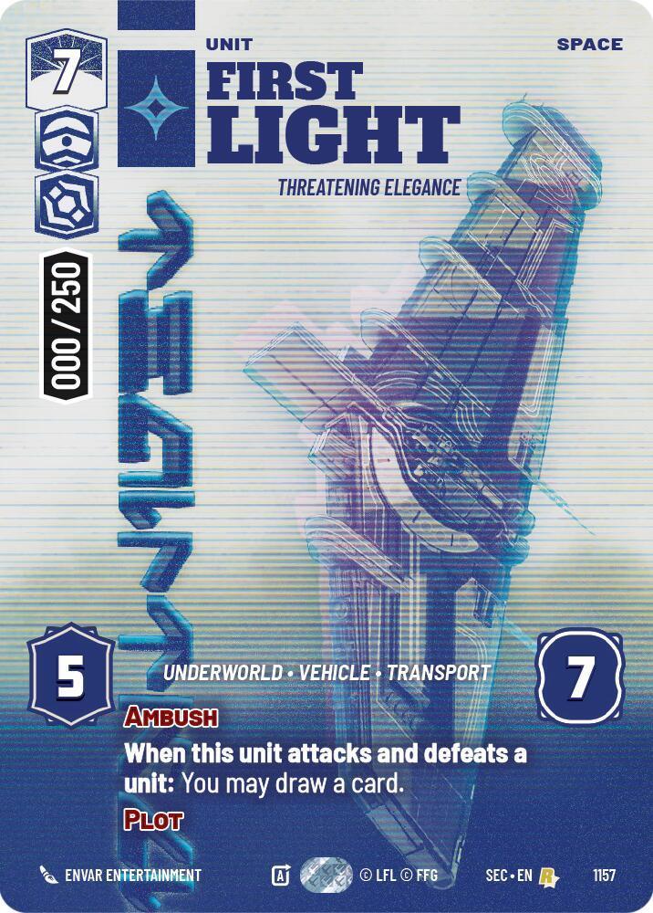 First Light - Threatening Elegance (Serialized) (1157) (1157) [Secrets of Power]