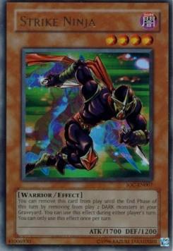 Dark, Effect Monster, Invasion of Chaos, Ultra Rare, Unlimited, Warrior Strike Ninja [IOC-EN007] Ultra Rare - Trading Card World
