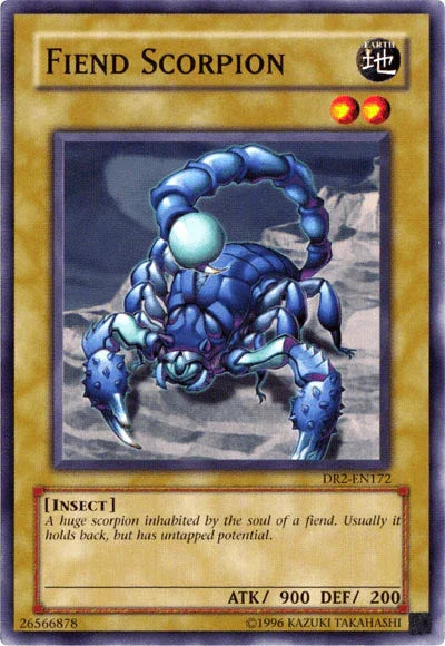 Common, Dark Revelation Volume 2, Earth, Insect, Normal Monster, Unlimited Fiend Scorpion [DR2-EN172] Common - Trading Card World