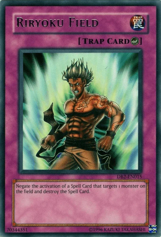 Counter Trap, Dark Beginning 2, Rare, Trap, Unlimited Riryoku Field [DB2-EN015] Rare - Trading Card World