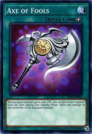 Common, Equip Spell, OTS Tournament Pack 8, Spell, Unlimited Axe of Fools [OP08-EN022] Common - Trading Card World