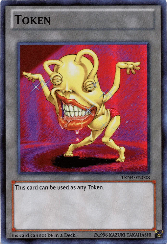 Super Rare, Token, Tokens, Unlimited Ojama Token (Yellow) [TKN4-EN008] Super Rare - Trading Card World