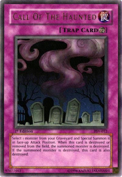 1st Edition, Continuous Trap, Pharaoh's Servant, Trap, Ultra Rare, Unlimited Call Of The Haunted [PSV-012] Ultra Rare - Trading Card World