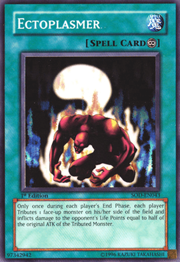 1st Edition, Continuous Spell, Soul of the Duelist, Spell, Super Rare, Unlimited Ectoplasmer [SOD-EN043] Super Rare - Trading Card World