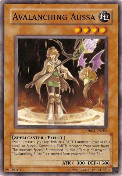 Common, Dark Revelation Volume 4, Earth, Effect Monster, Spellcaster, Unlimited Avalanching Aussa [DR04-EN206] Common - Trading Card World